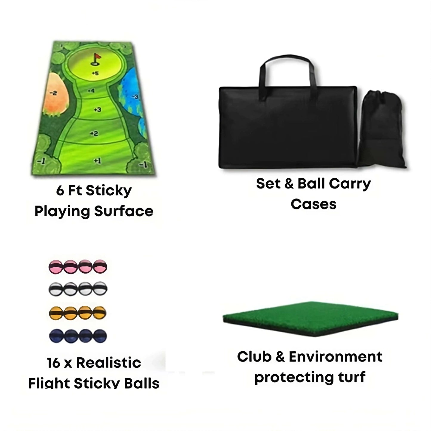 GolfieFun - Battle Royale Golf Game Training Mat