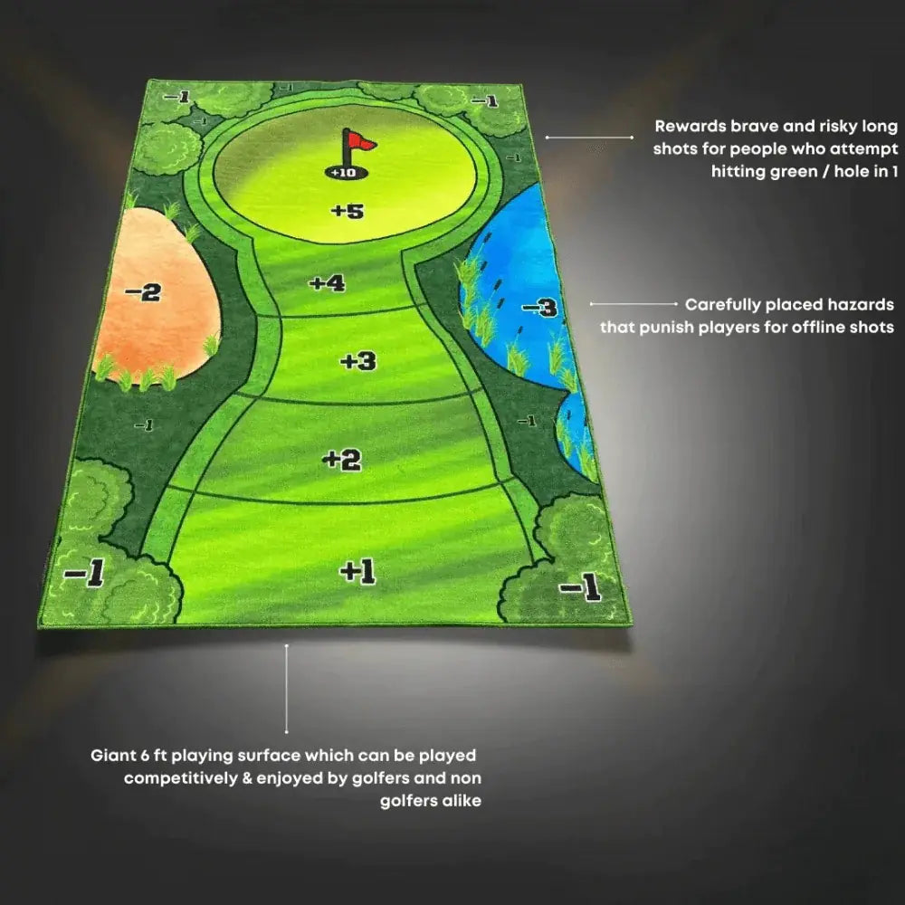 GolfieFun - Battle Royale Golf Game Training Mat